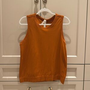 Perfect condition Athleta In Motion burnt orange top.